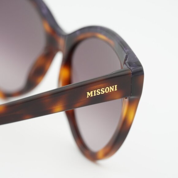 Missoni MIS 0088/S 0AY0 3X Sunglasses Havana Cat Eye Frame, Pink Lenses main image 10